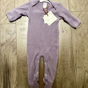 NWT Kate Quinn organic footie 0-3M